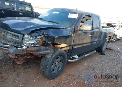 2012 Chevrolet Silverado 1500 Lt из США, поврежденный, VIN 1GCRCSE04CZ217750